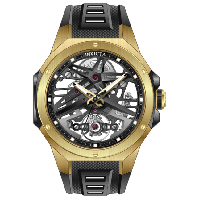 Invicta Celestial Automatic Men's Watch Stainless Steel Case Rubber Strap