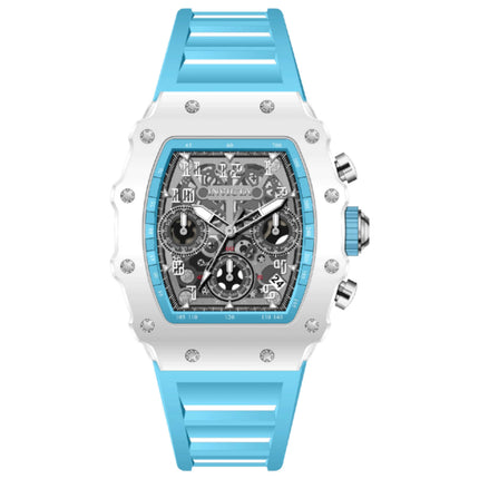 Invicta Racing Women's Watch with Acrylic Case and Silicone Strap