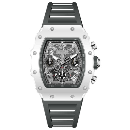 Invicta Racing Women's Watch Acrylic Case Silicone Strap Quartz
