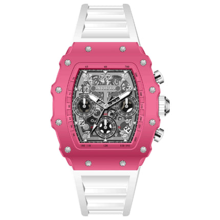 Invicta Racing Women's Watch Acrylic Case Silicone Strap Quartz