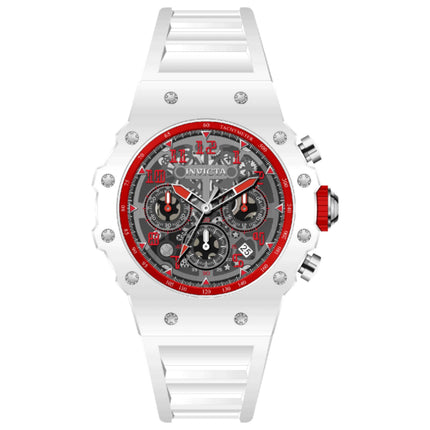 Invicta Racing Men's Watch with 48mm Case and Silicone Strap