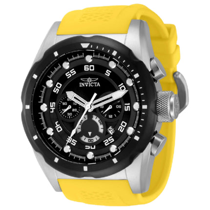 Invicta Speedway Men's Watch Stainless Steel Case Silicone Strap Quartz