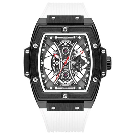 Invicta S1 Rally Men's Watch Stainless Steel Case Silicone Strap Quartz 45mm