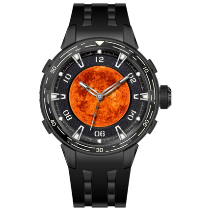 Invicta Celestial Men's Watch Stainless Steel Case Rubber Strap Quartz 48mm