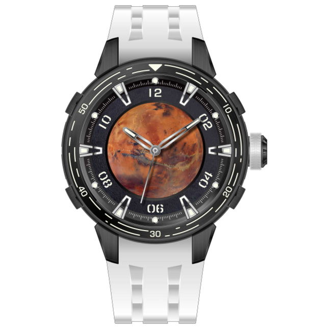 Invicta Celestial Men's Watch Stainless Steel Case Rubber Strap Quartz