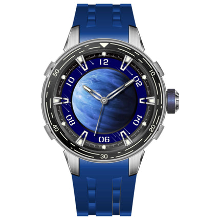Invicta Celestial Men's Watch Stainless Steel Case Rubber Strap Quartz