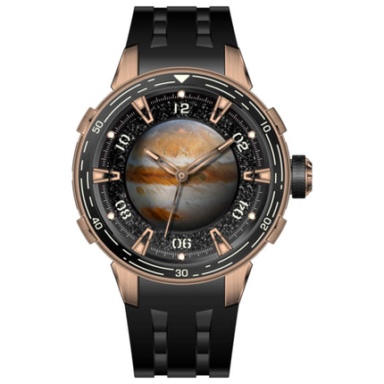 Invicta Celestial Men's Watch Stainless Steel Case Rubber Strap Quartz