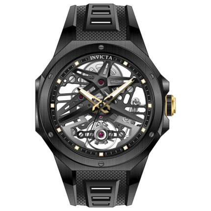 Invicta Celestial Men's Automatic Watch Stainless Steel Case Rubber Strap