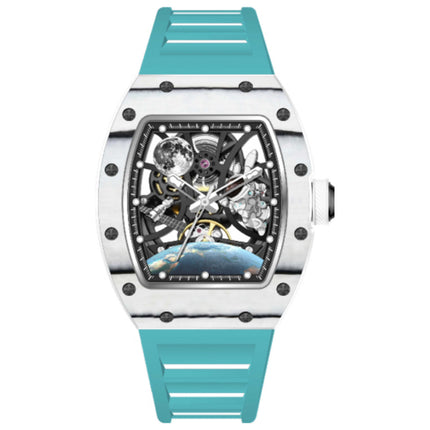 Invicta S1 Rally Men's Automatic Watch Stainless Steel Case Silicone Strap