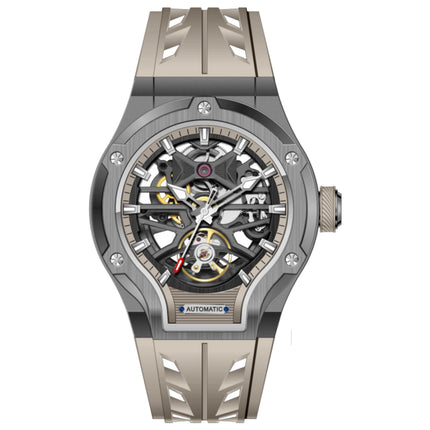 Invicta S1 Rally Men's Automatic Watch Stainless Steel Case Silicone Strap 44mm