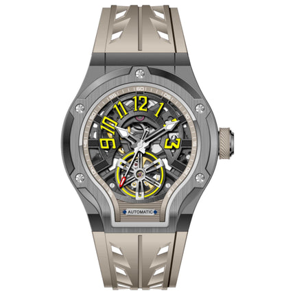 Invicta S1 Rally Men's Automatic Watch Stainless Steel Aluminum Case Silicone Strap