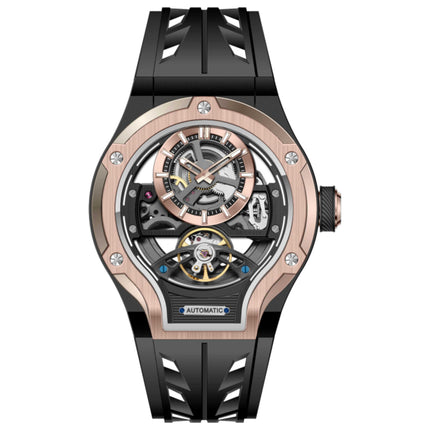 Invicta S1 Rally Men's Automatic Watch Stainless Steel Aluminum Case Silicone Strap