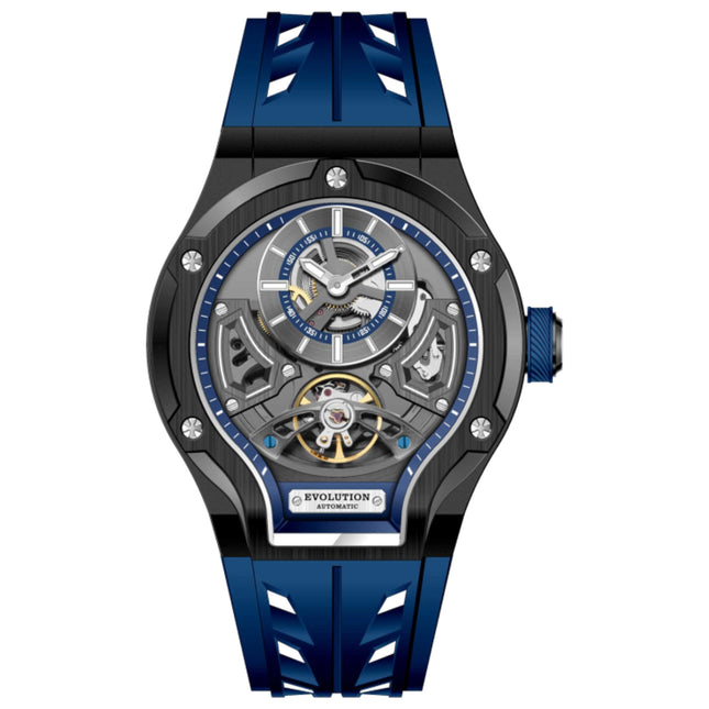 Invicta S1 Rally Men's Automatic Watch Stainless Steel Aluminum Case Silicone Strap