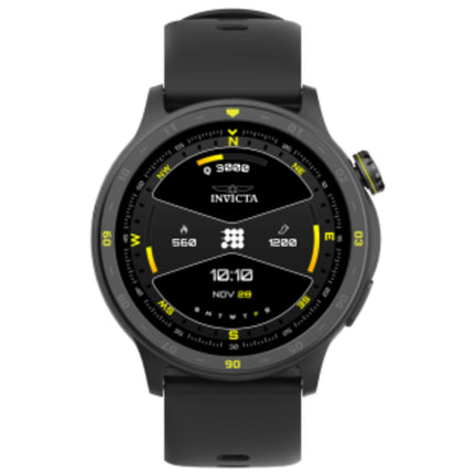 Invicta I-Tech Unisex Watch Stainless Steel Case Silicone Strap Quartz