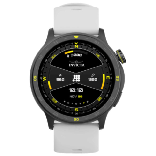 Invicta I-Tech Unisex Silicone Strap Quartz Watch 43mm