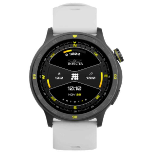 Invicta I-Tech Unisex Silicone Strap Quartz Watch 43mm