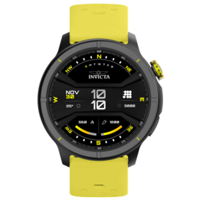 Invicta I-Tech Unisex Watch Stainless Steel Case Silicone Strap Quartz