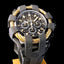 INVICTA Men's Bolt Wire Chronograph 48mm Watch Black/Gold/Carbon