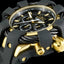 INVICTA Men's Bolt Wire Chronograph 48mm Watch Black/Gold/Carbon