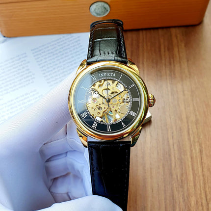 **R1.00 Auction**Invicta Men's 42mm Automatic Mech Kinetic Skeleton Watch