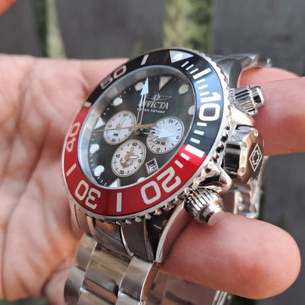 **Coke Bezel**Invicta Men's Ocean Voyage 52mm Chronograph Watch