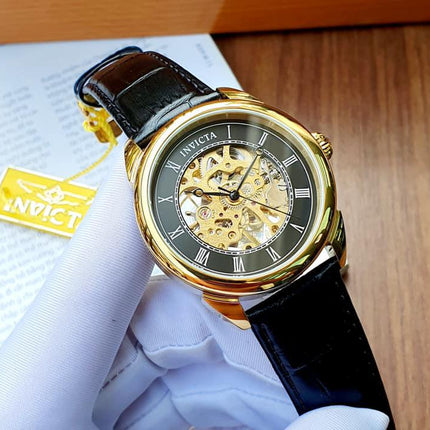 **R1.00 Auction**Invicta Men's 42mm Automatic Mech Kinetic Skeleton Watch