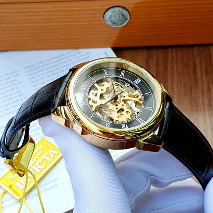 **R1.00 Auction**Invicta Men's 42mm Automatic Mech Kinetic Skeleton Watch