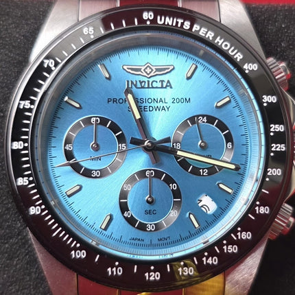**R1.00 Auction**Invicta Men's Limited Edition Caribbean Blue Chrono Watch