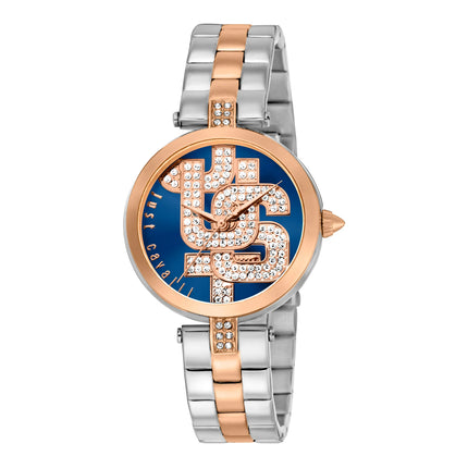 Just Cavalli Glam Chic Maiuscola Two Tones RG Blue