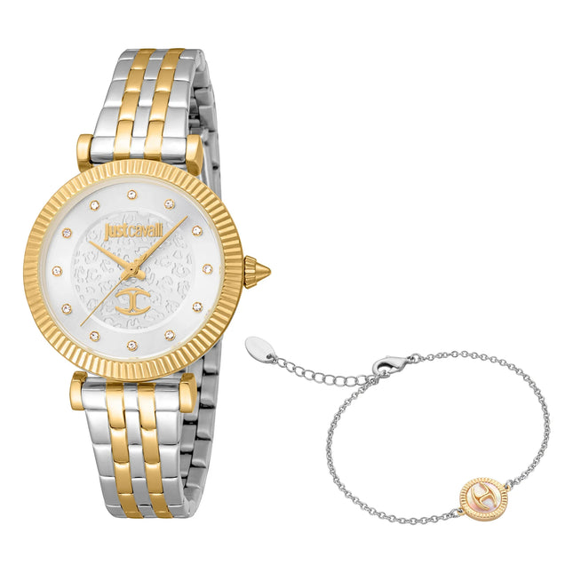 Just Cavalli SET Unleashed Two Tones YG Silver