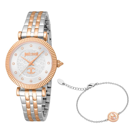 Just Cavalli SET Unleashed Two Tones RG Silver