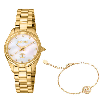 Just Cavalli SET Pacentro Yellow Gold MOP