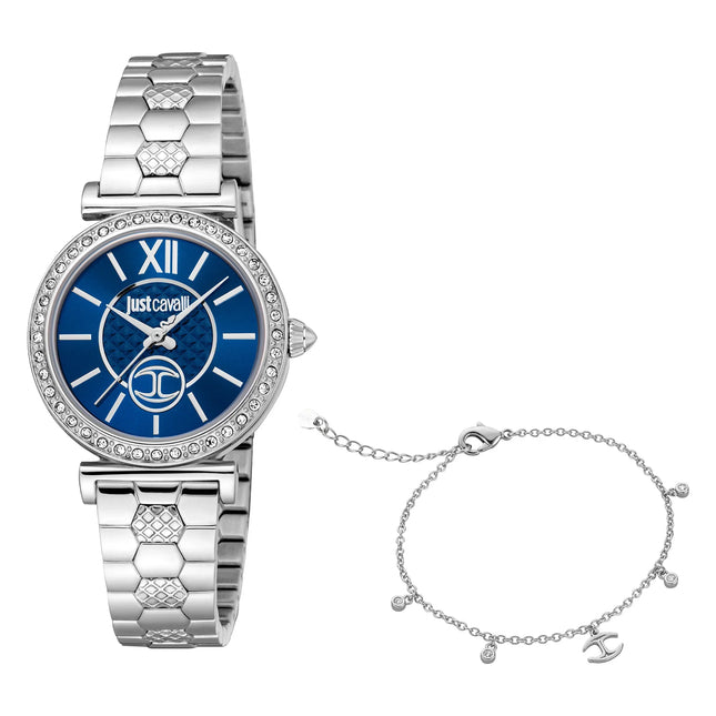 Just Cavalli SET Varenna Silver Blue