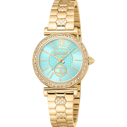 Just Cavalli SET Varenna Yellow Gold Turquoise