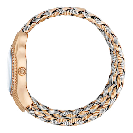 Just Cavalli Signature Snake Twined Two Tones RG Blue