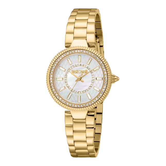 Just Cavalli Glam Chic Ostentatious Yellow Gold MOP