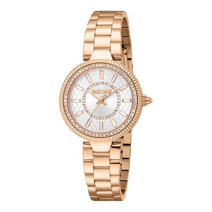 Just Cavalli Glam Chic Ostentatious Rose Gold Silver