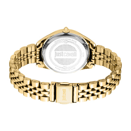 Just Cavalli Glam Chic Luna Yellow Gold Silver