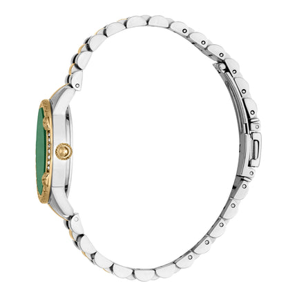 Just Cavalli Animalier Fiorenza Snake Two Tones YG Green