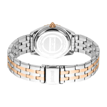 Just Cavalli SET Indomitable Animalier Two Tones RG Silver