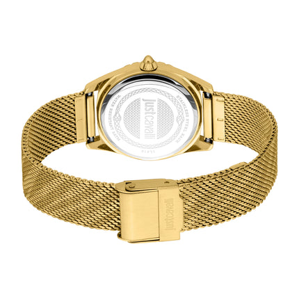 Just Cavalli Animalier Lustro Yellow Gold Silver