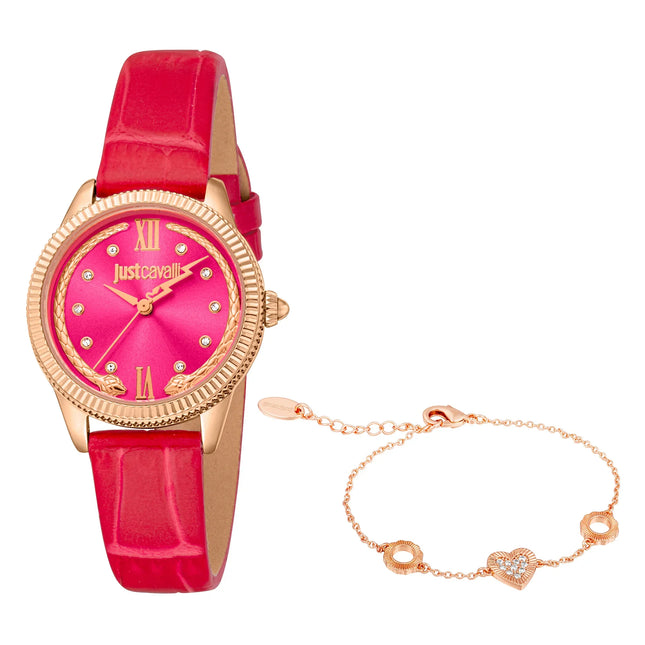 Just Cavalli SET Lovestruck Valentines Pink YG