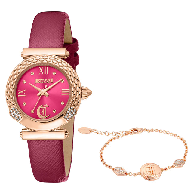 Just Cavalli SET Curiosa Leather Violet