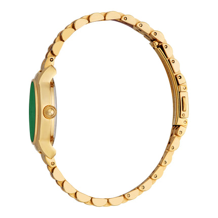 Just Cavalli Animalier Allegra Yellow Gold Green