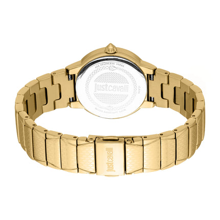 Just Cavalli Animalier Passione Yellow Gold Silver Grey