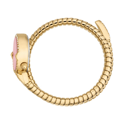 Just Cavalli Signature Snake Radiosa Yellow Gold Red
