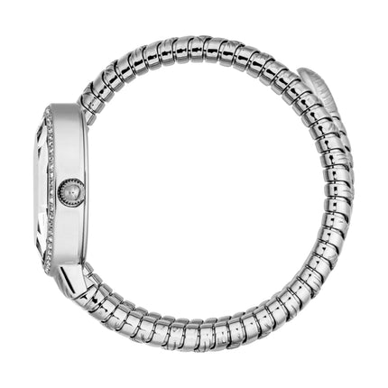 Just Cavalli Signature Snake Velina Silver