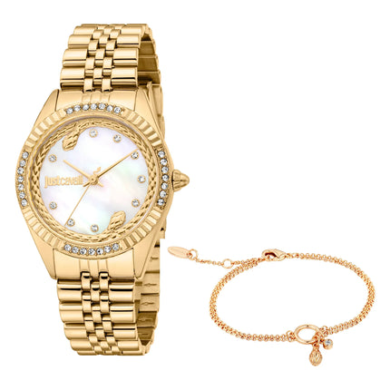 Just Cavalli SET Vittoria Glam Yellow Gold MOP