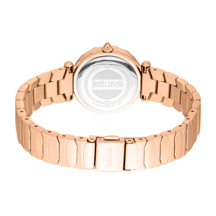Just Cavalli Animalier Stella Snake Rose Gold Green