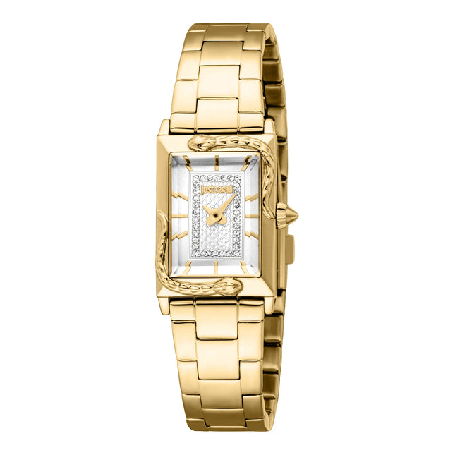 Just Cavalli Animalier Dolcezza Snake Yellow Gold Silver